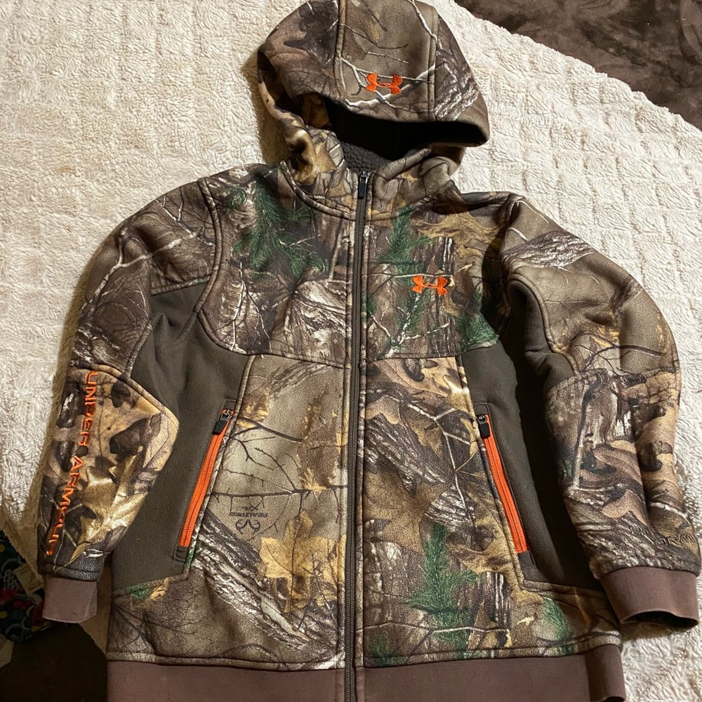 COPY - Boys Under Armour Hooded Jacket